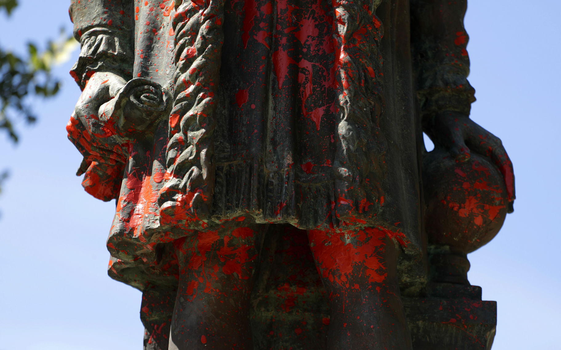 Christopher Columbus statue in San Antonio